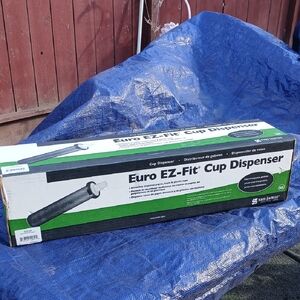 San Jamar Euro EZ-Fit Cup Dispenser C2210C BRAND NEW